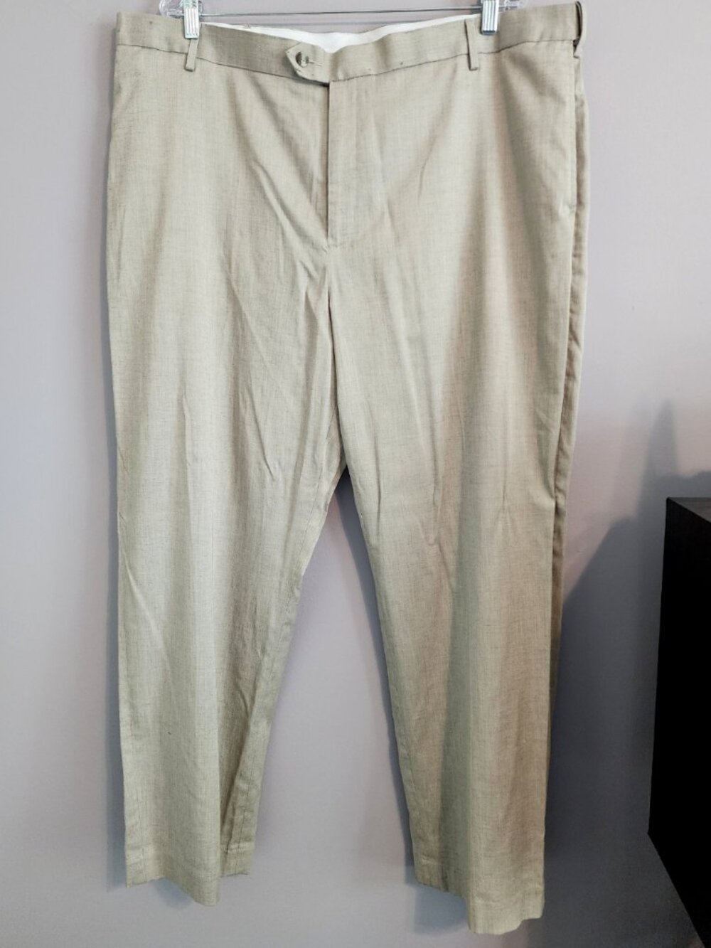 2/$15 Savane Men's Beige Dress Pants - Size 42x30
